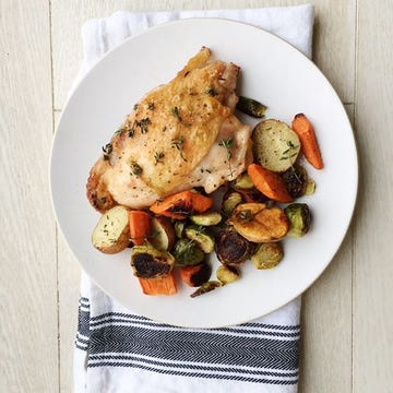 delish roast chicken