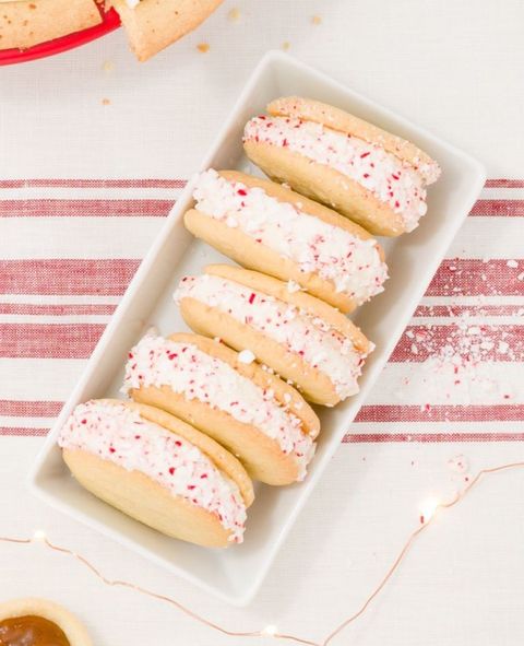 Peppermint Ice Cream Sandwiches