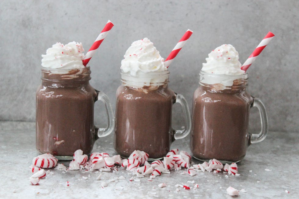 peppermint hot chocolate