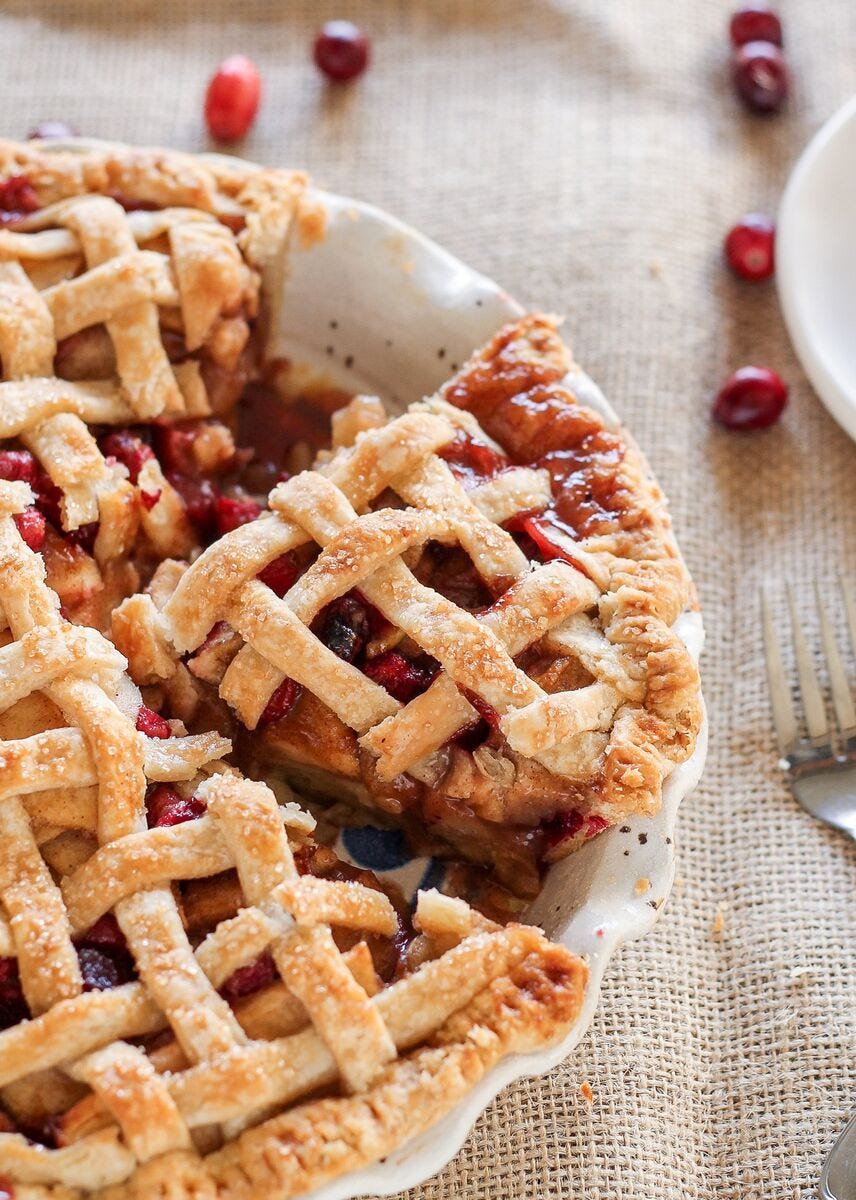 cranberry apple pie