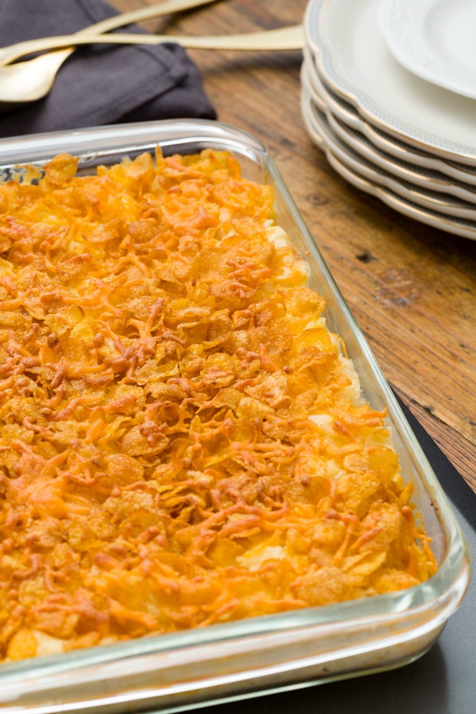 Cheesy Funeral Potatoes Vertical