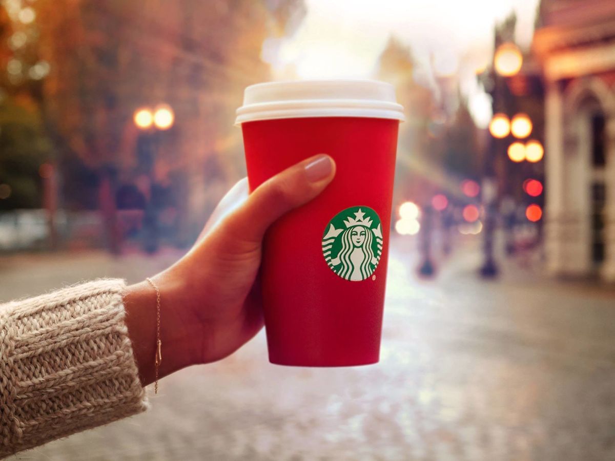 After last year's drama, Starbucks unveils holiday cups designed