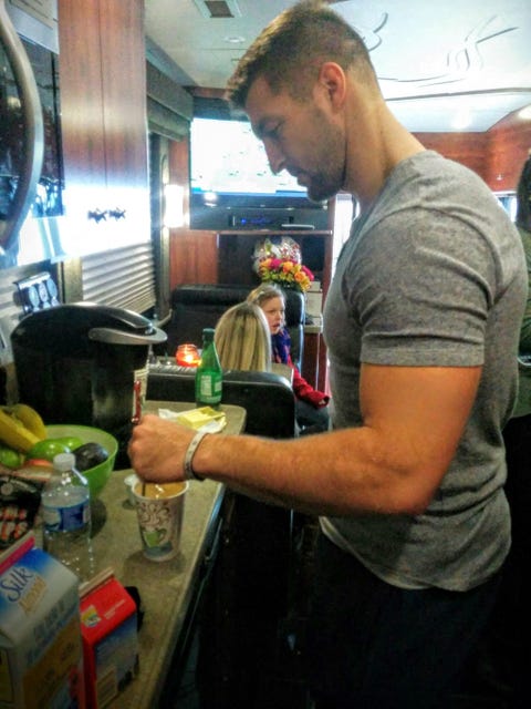 Tim Tebow Makes Bulletproof Coffee