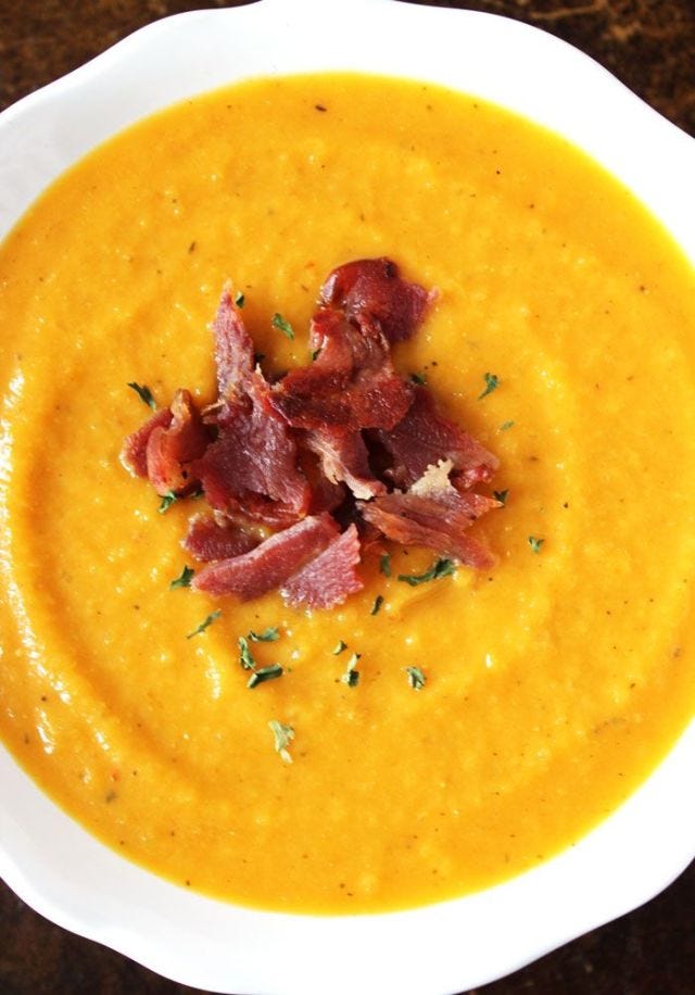 Food, Tableware, Dish, Soup, Stew, Ingredient, Potage, Recipe, Carrot and red lentil soup, Bisque, 