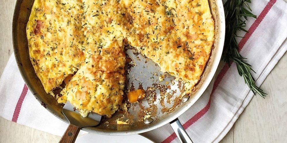 Best Bacon, Gruyere, and Butternut Squash Frittata Recipe-How to Make ...