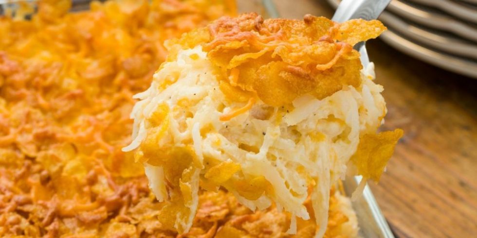 How to Make Cheesy Funeral Potatoes  Delish.com