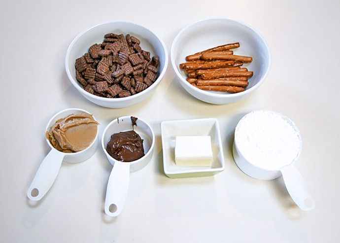 Chocolate Pinecones Ingredients