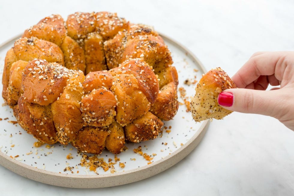 Everything bagel monkey bread