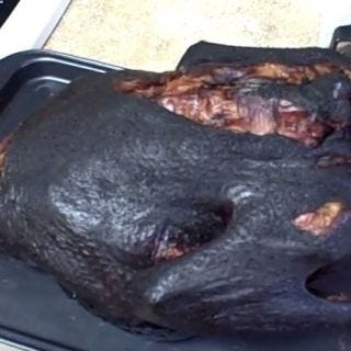 burnt turkey