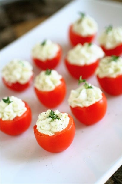 Food, Ingredient, Vegetable, Finger food, Cuisine, Plum tomato, Tomato, Canapé, Produce, Cherry Tomatoes, 