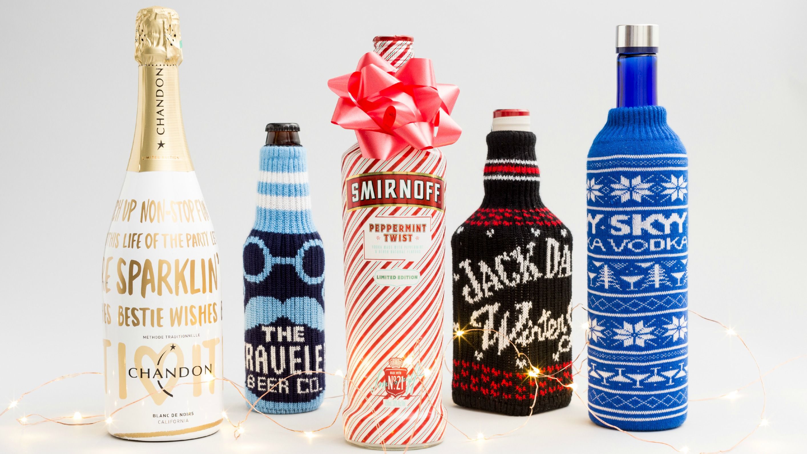 Limited-Edition Holiday Alcohol Bottles - Holiday Liquor Gifts