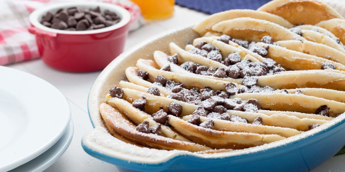 Chocolate Chip Pancake Bake
