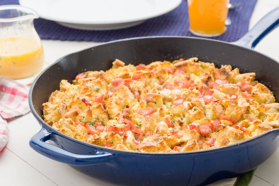 delish breakfast casserole eggs benedict