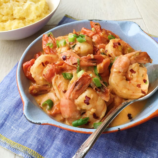 Best Spicy Shrimp with Creamy Polenta Recipe-How to Make Spicy Shrimp