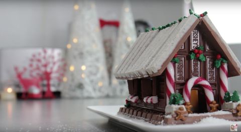 Window, Winter, House, Gingerbread house, Christmas decoration, Home, Christmas, Gingerbread, Scale model, Dessert, 