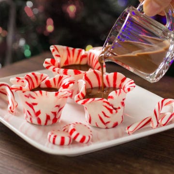 Peppermint Candy Shot Glasses