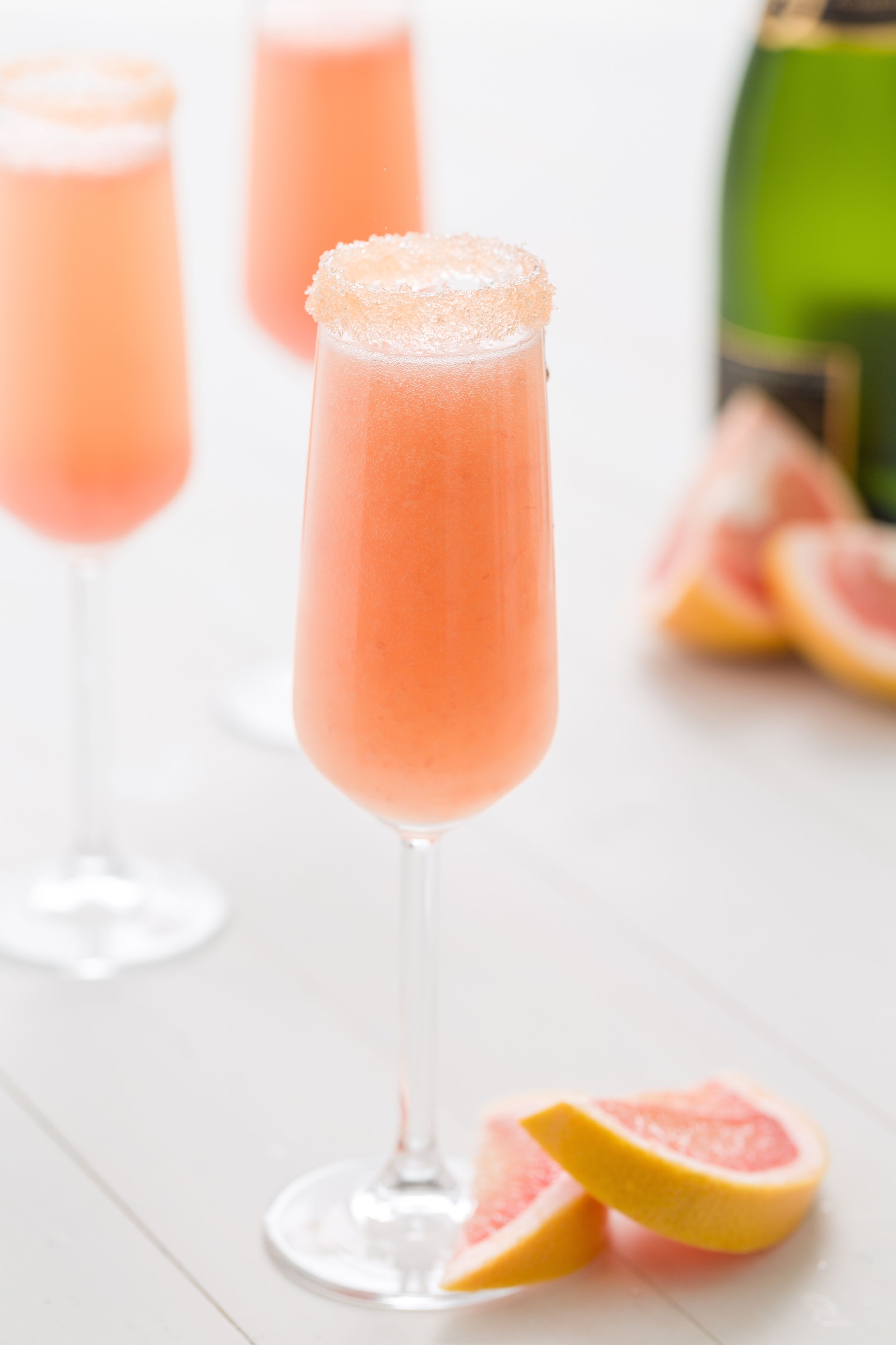 Grapefruit Mimosas image