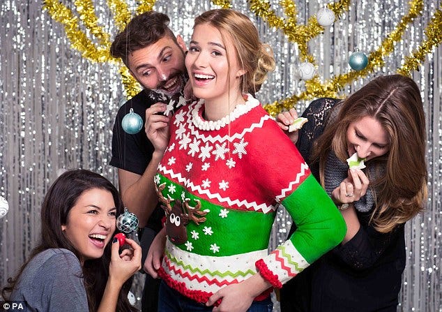 Face, Mouth, Smile, Fun, Happy, Facial expression, Fashion accessory, Interaction, Party, Celebrating, 