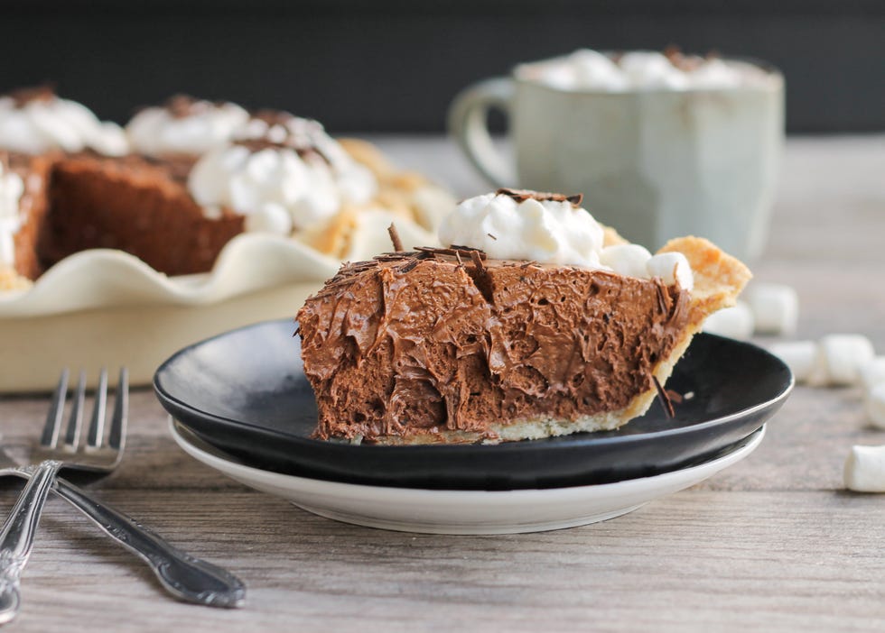 Hot Chocolate French Silk Pie