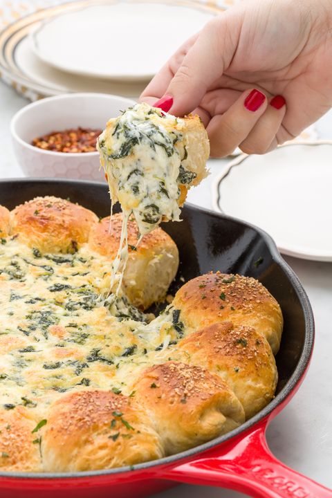 delish baked wreath dip