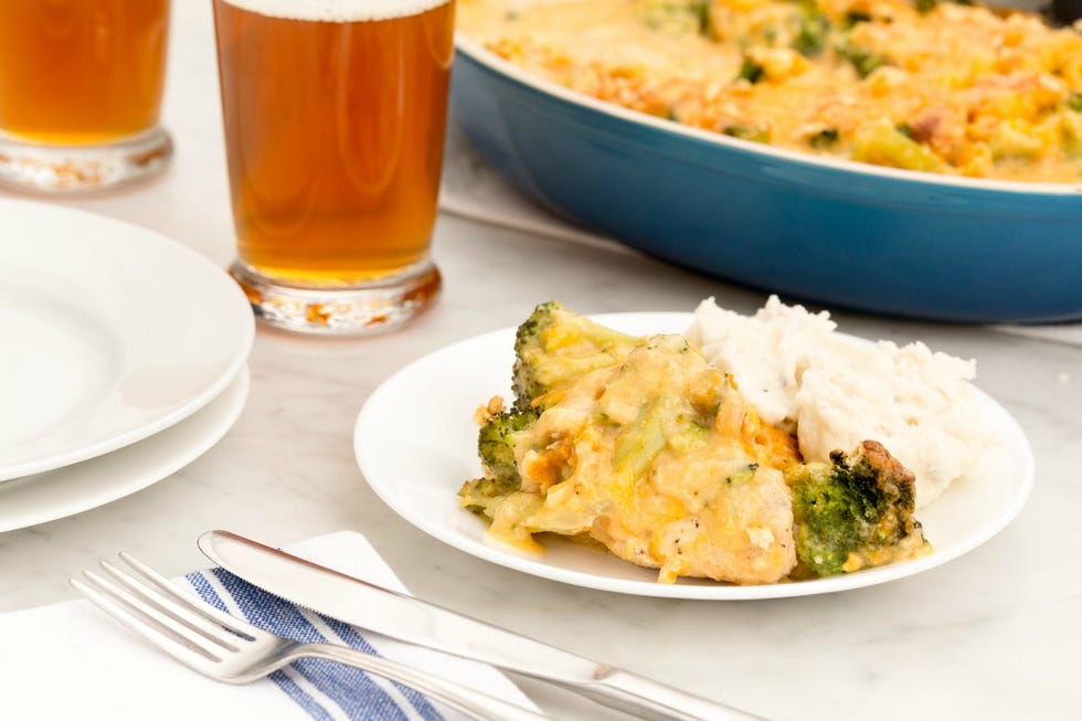 Cracker Barrel-Style Broccoli Cheddar Chicken