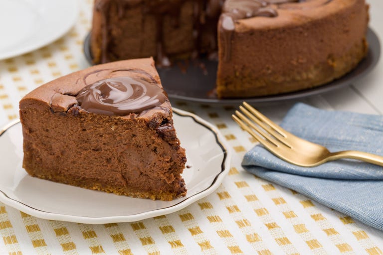 Baked By An Introvert Nutella Cheesecake Best Nutella Cheesecake Recipe-How to Make Nutella Cheesecake-Delish.com