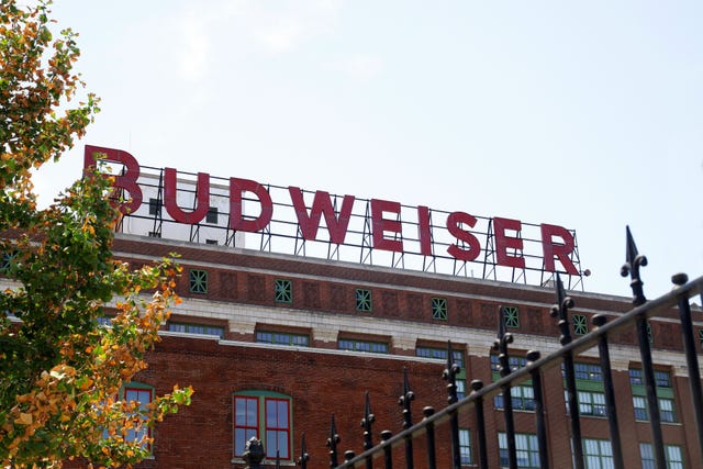 The Budweiser Brewery in St. Louis.
