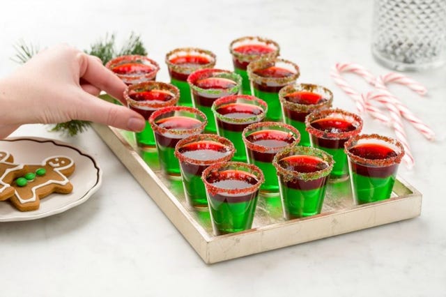Grinch Jell-o Shots