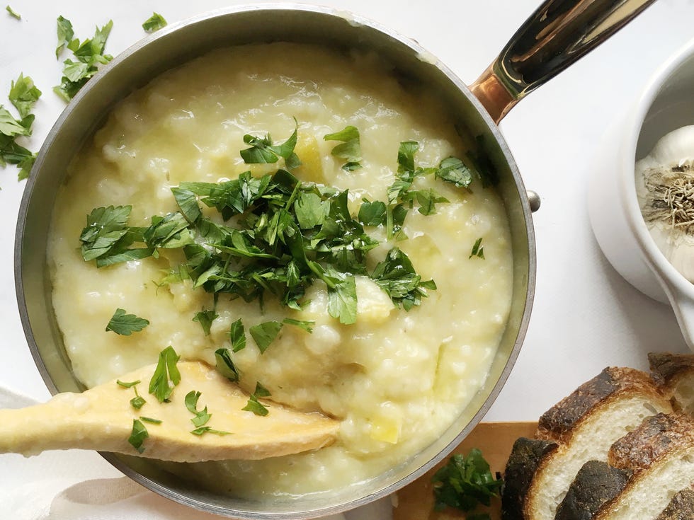 Potato, Leek and Barley Soup
