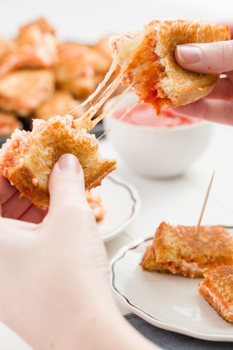 Lasagna Grilled Cheese Bites-image