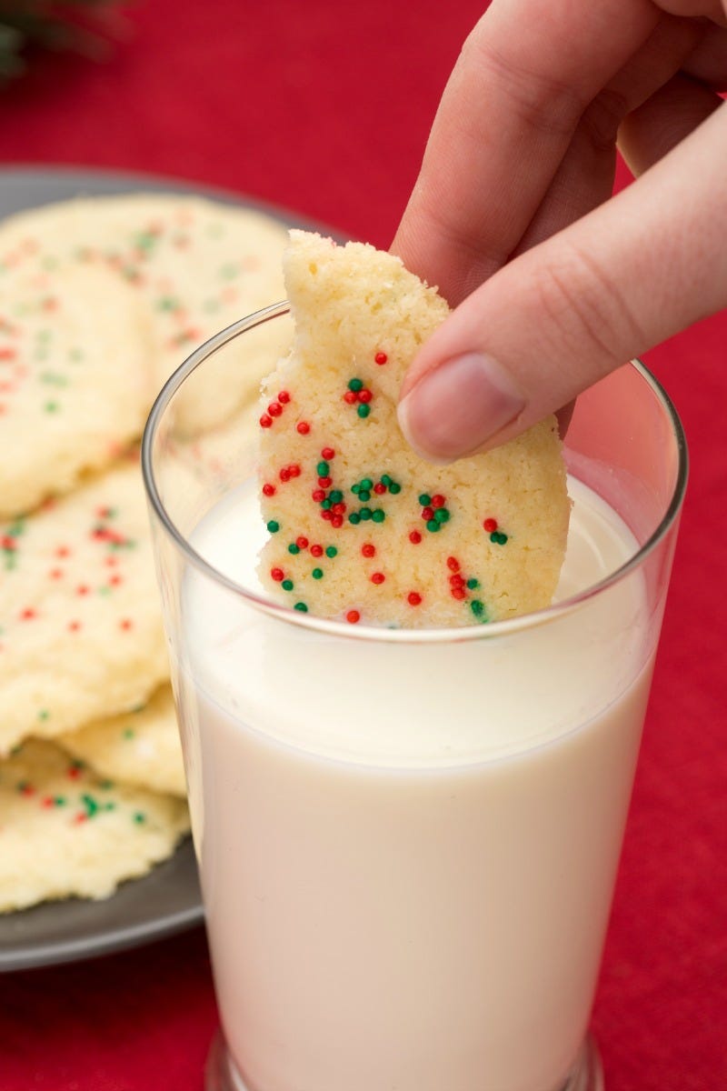 3-ingredient sugar cookies