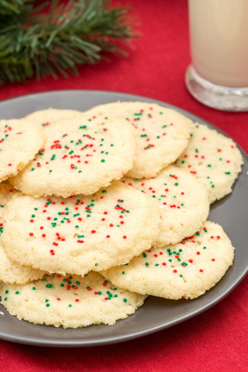 3 ingredient sugar cookies