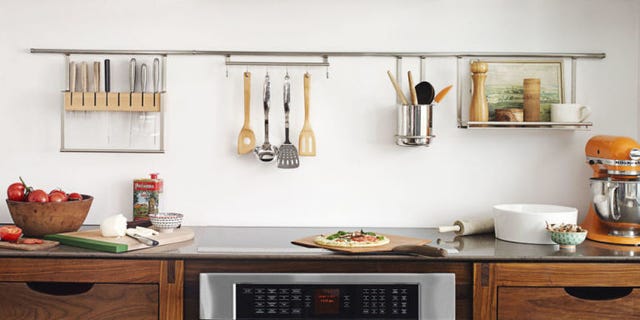 Kitchen Counter Organizing