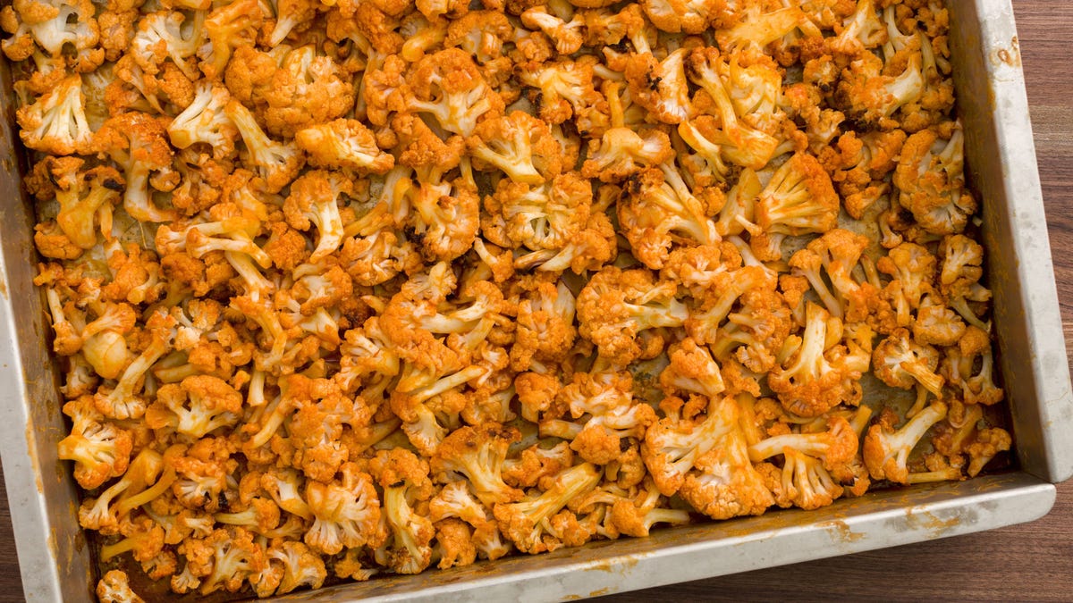 preview for Buffalo Cauliflower Is The Perfect Game Day Snack