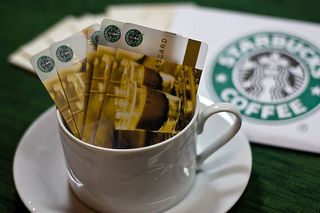 Cup, Banknote, Food, Money, Paper, Coffee, Cup, Coffee cup, Drink, Paper product, 
