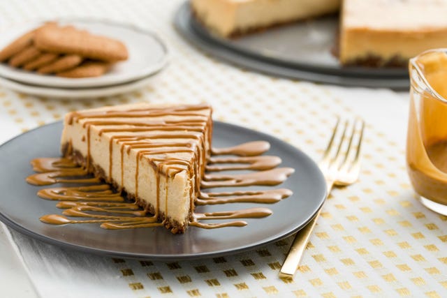 Cookie Butter Cheesecake Slice Horizontal