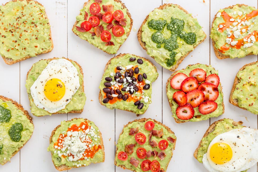 nine avocado toasts