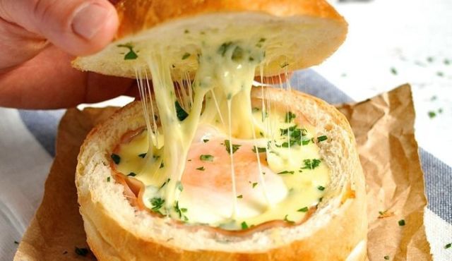 Egg in a Bread Bowl
