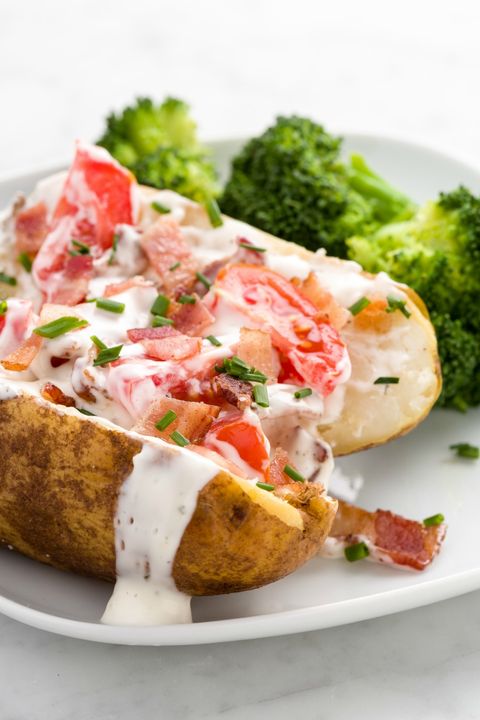 Best Baked Potato Toppings - Ways to Top Baked Potatoes - Delish.com