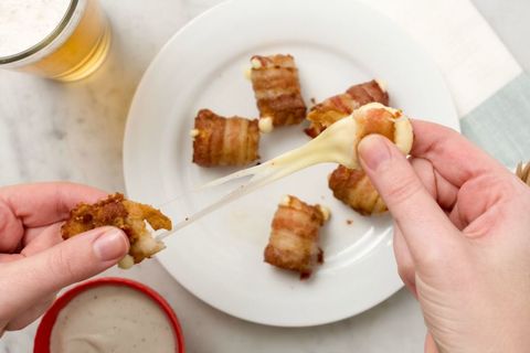 Mozzarella-Stuffed Bacon