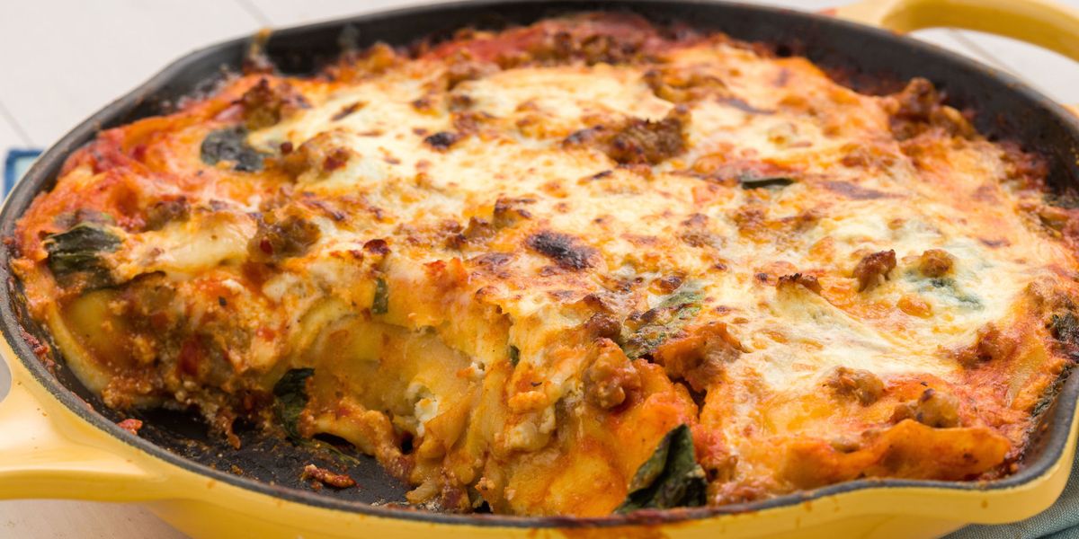 Best Skillet Ravioli Lasagna Recipe How To Make Skillet Ravioli Lasagna