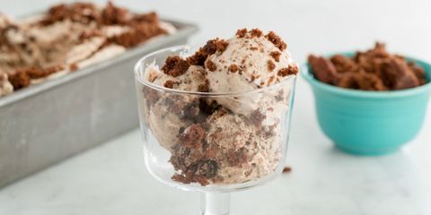 Brownie Batter No-Churn Ice Cream