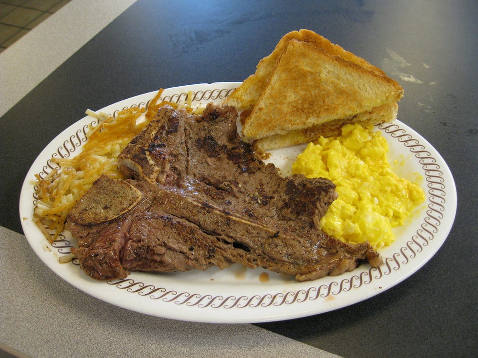Food, Tableware, Plate, Dish, Cuisine, Breakfast, Meal, Fast food, Baked goods, Sliced bread, 