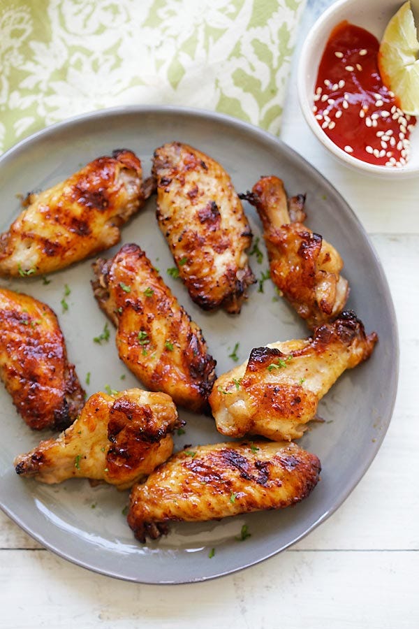 Dish, Food, Cuisine, Ingredient, Chicken meat, Kai yang, Barbecue chicken, Meat, Produce, Recipe, 