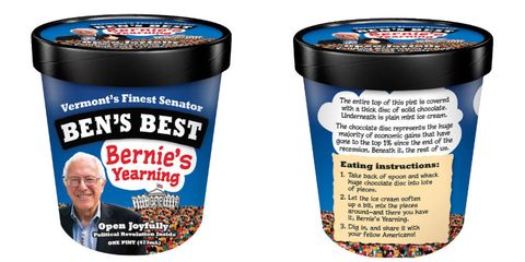 Bernie's Yearning ice cream by Ben Cohen