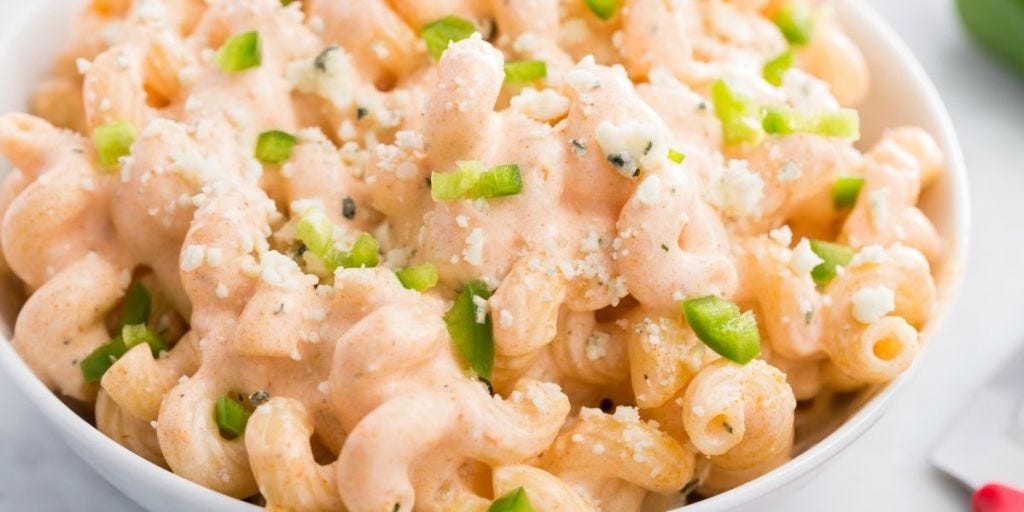 Buffalo Ranch Chicken Pasta