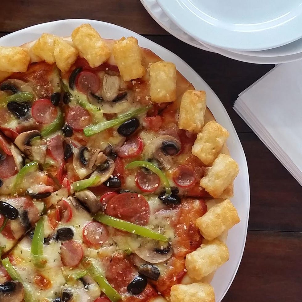 Pizza Hut Tater Tot Crust