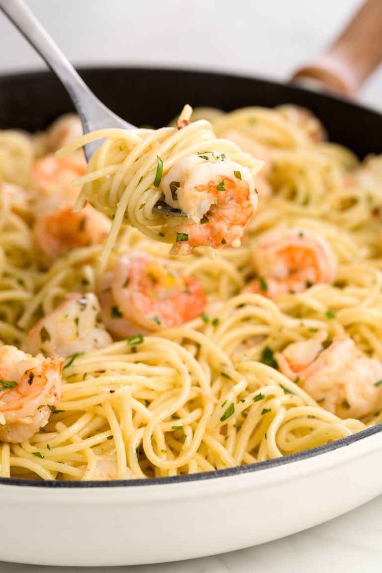 Easy Garlic Shrimp Scampi Pasta Recipe How Do You Make