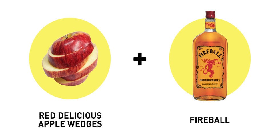 Apples and Fireball