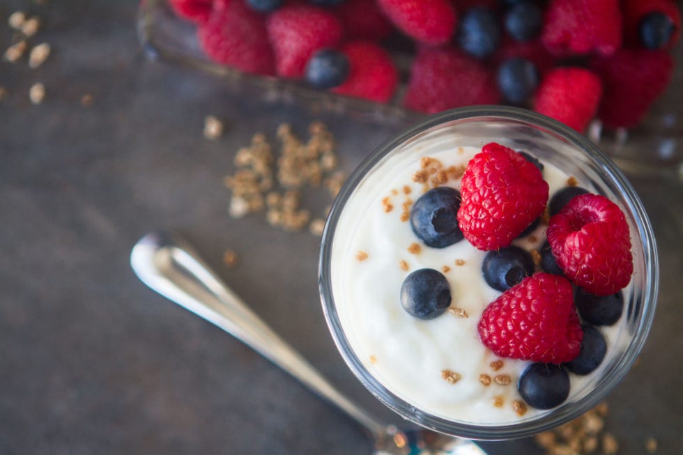 Yogurt With Berries